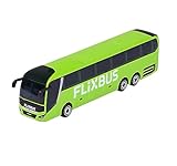 Majorette – MAN Lion's Coach L Flixbus – Spielzeugbus mit Freilauf und Federung,...