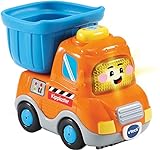 VTech Tut Tut Baby Flitzer - Kipplaster – Spielzeugauto mit Musik, aufleuchtender Taste,...