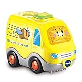 VTech Tut Tut Baby Flitzer - Postauto – Spielzeugauto mit Musik, aufleuchtender Taste,...