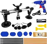 Auto Dellen Reparatur Set, Car Ausbeulwerkzeug, DIY Repair Puller Kit mit Brückenzieher,...